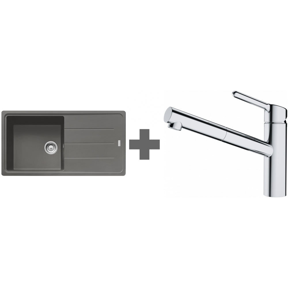 PACK Franke Basis Fragranit BFG611-XL + Mitigeur