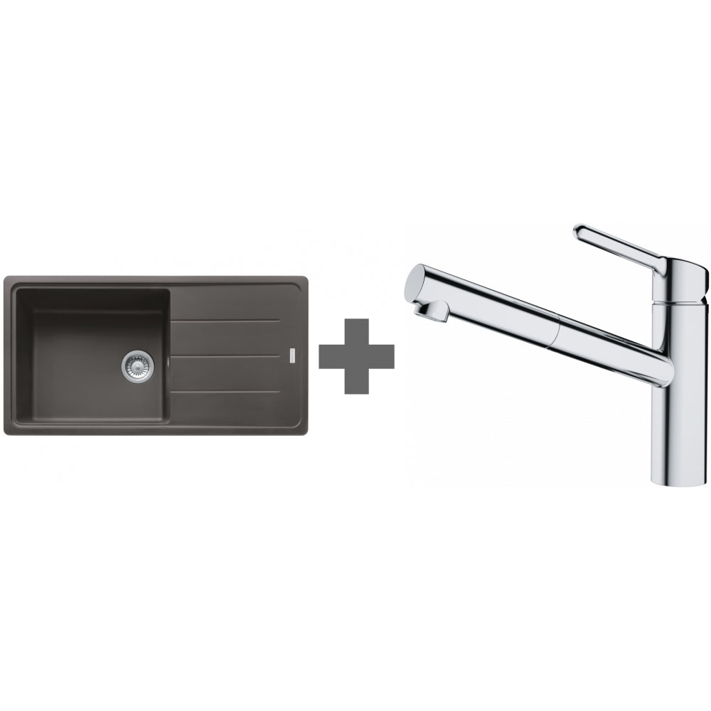 PACK Franke Basis Fragranit BFG611-XL + Mitigeur
