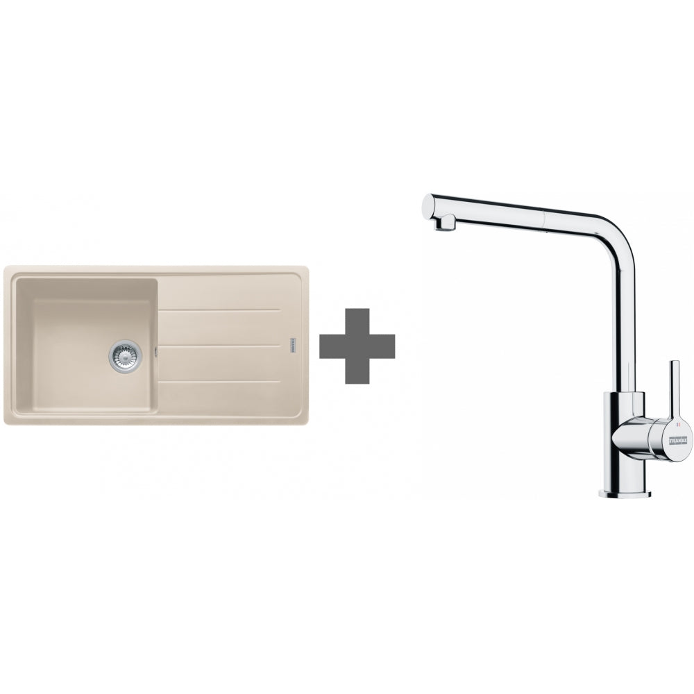 PACK Franke Basis Fragranit BFG611-XL + Mitigeur