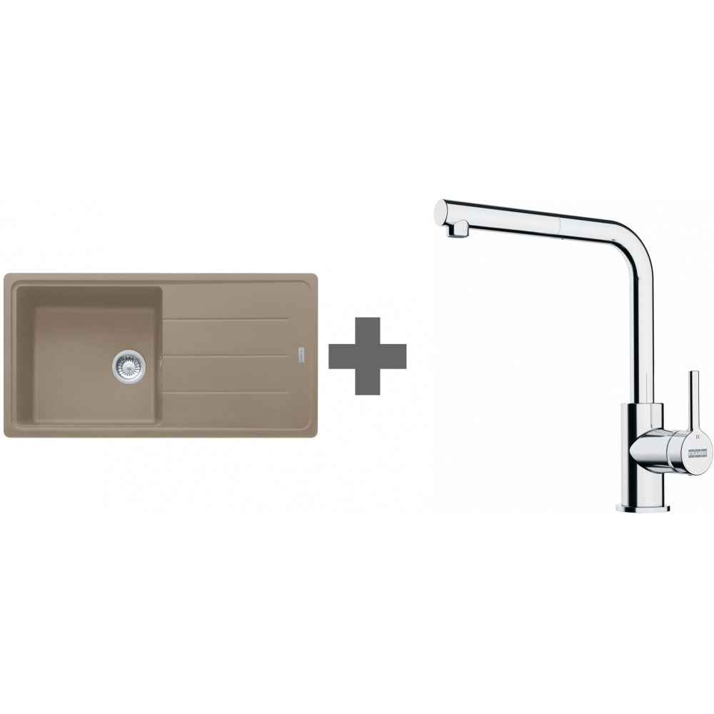 PACK Franke Basis Fragranit BFG611-XL + Mitigeur