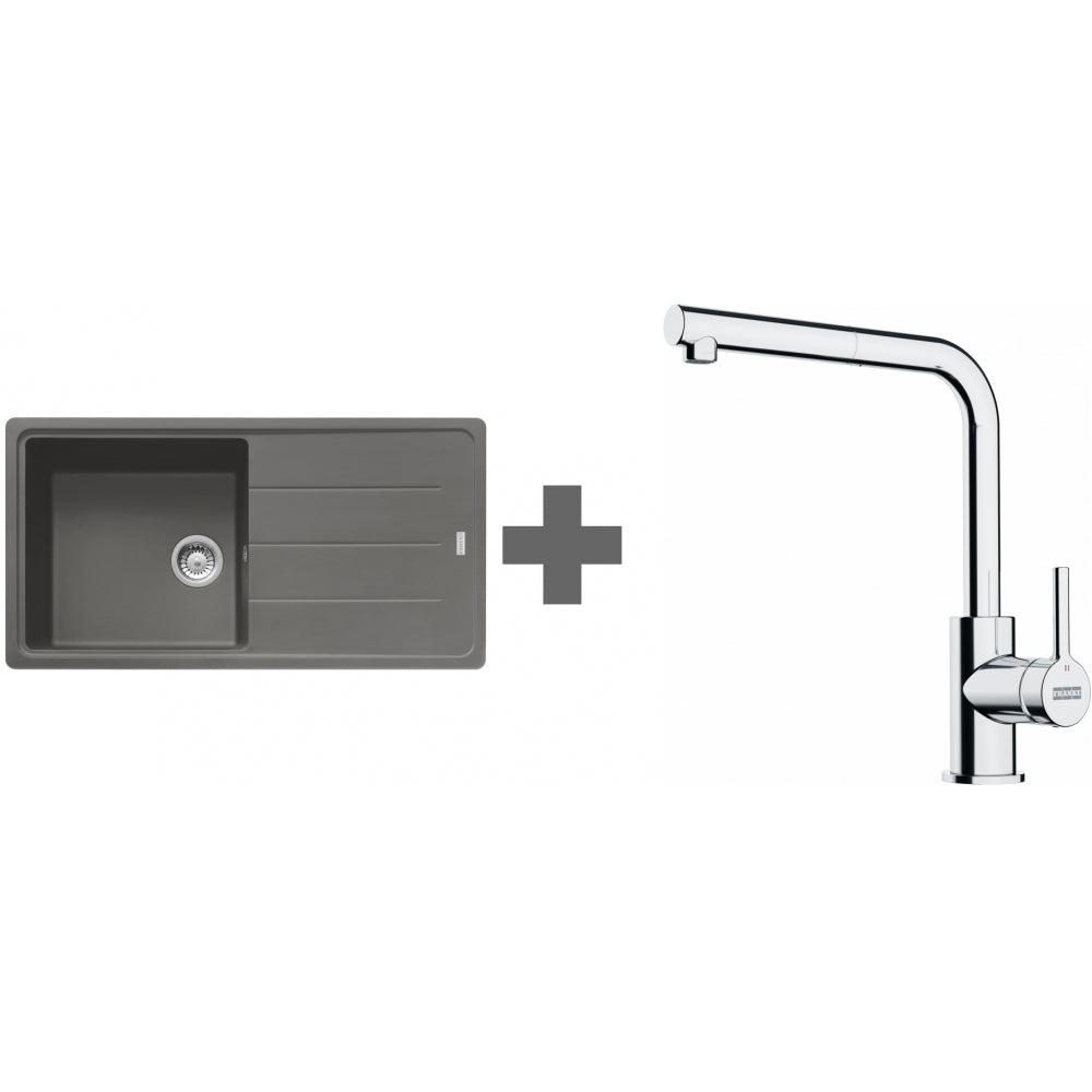 PACK Franke Basis Fragranit BFG611-XL + Mitigeur