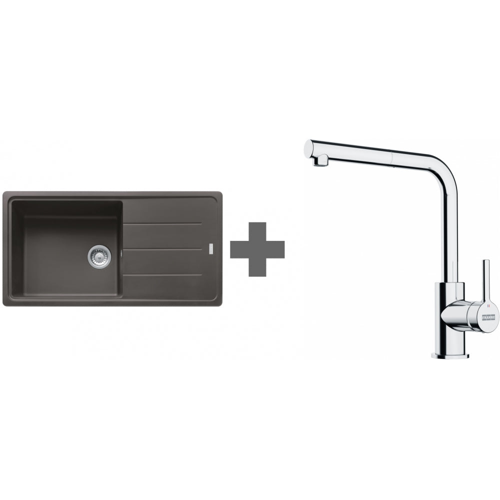 PACK Franke Basis Fragranit BFG611-XL + Mitigeur