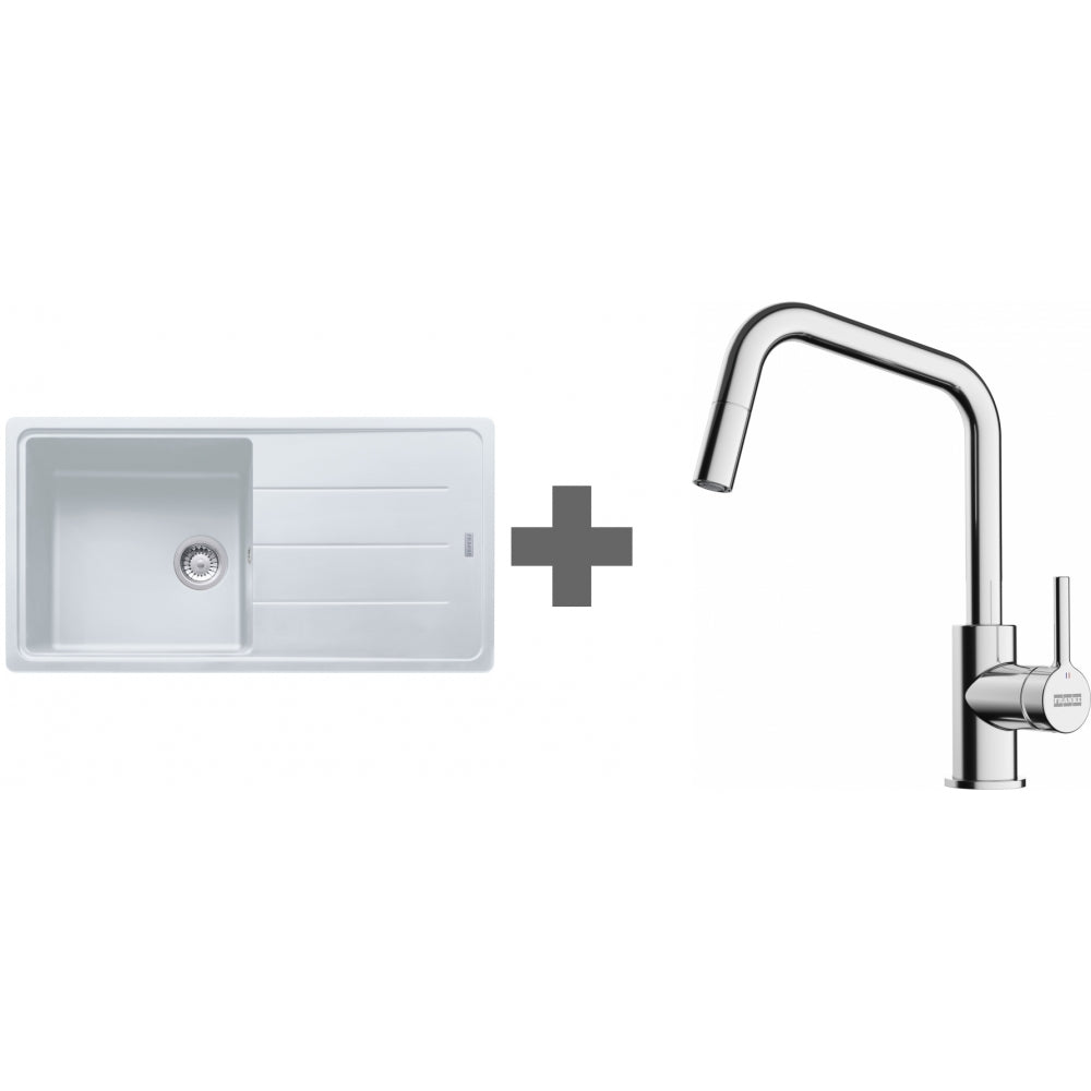 PACK Franke Basis Fragranit BFG611-XL + Mitigeur