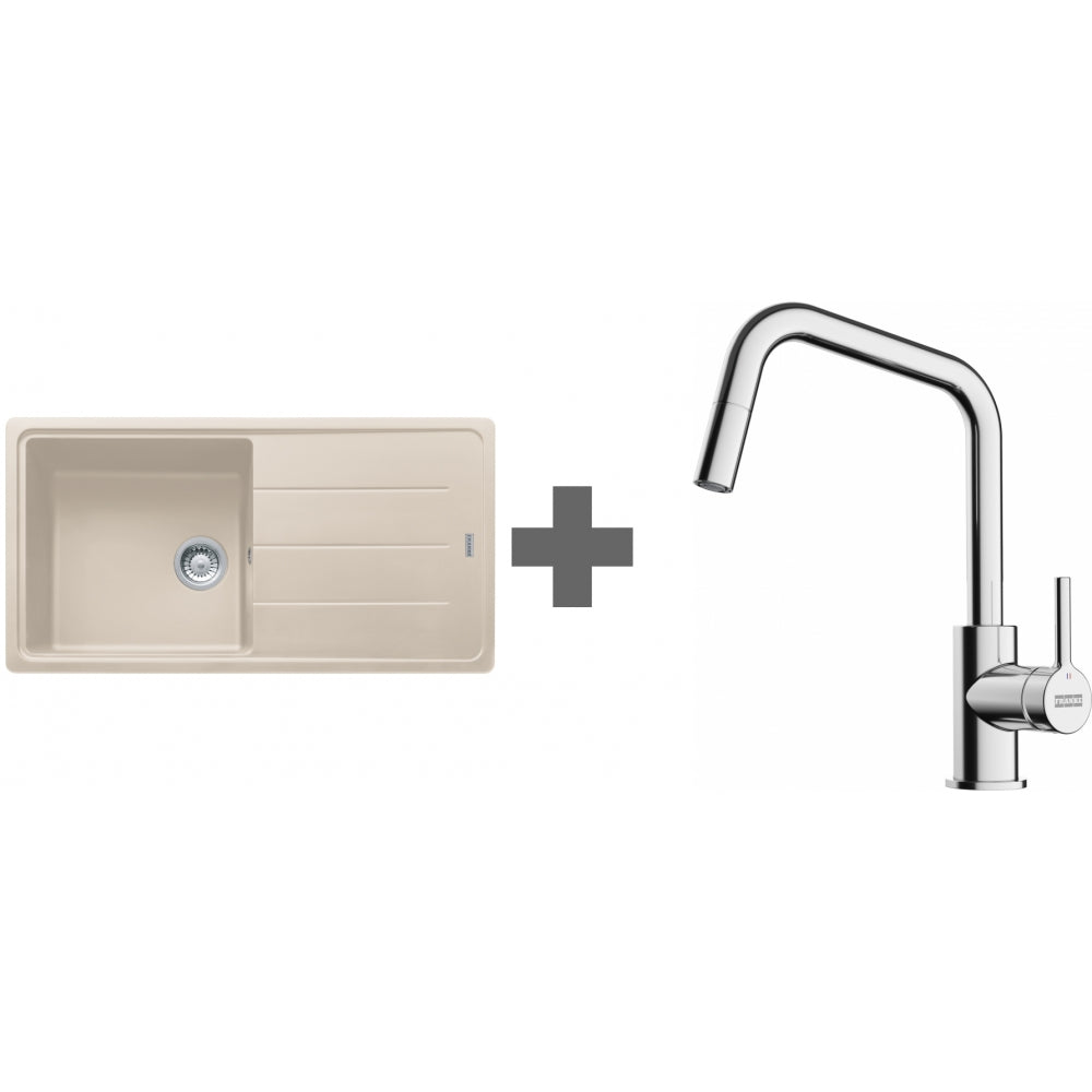 PACK Franke Basis Fragranit BFG611-XL + Mitigeur