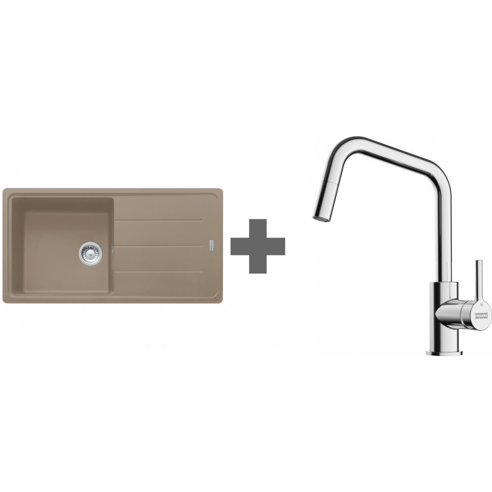 PACK Franke Basis Fragranit BFG611-XL + Mitigeur