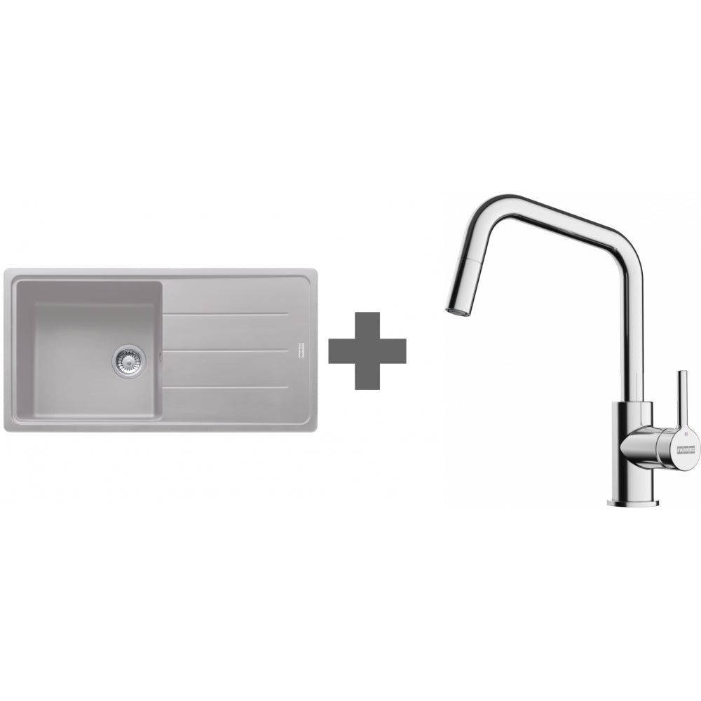 PACK Franke Basis Fragranit BFG611-XL + Mitigeur