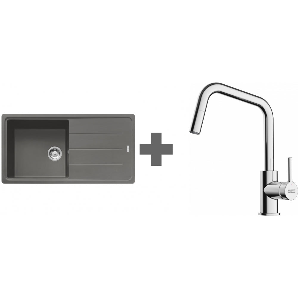 PACK Franke Basis Fragranit BFG611-XL + Mitigeur
