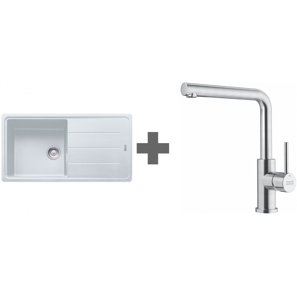 PACK Franke Basis Fragranit BFG611-XL + Mitigeur