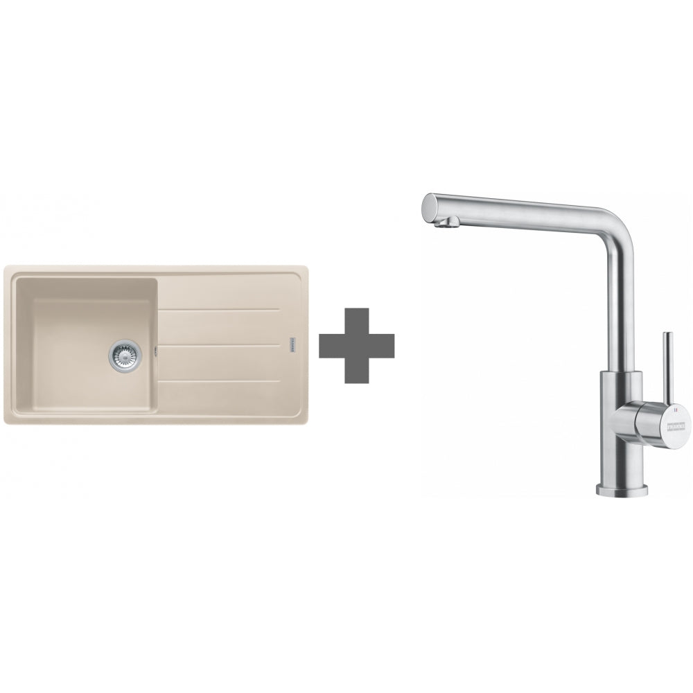 PACK Franke Basis Fragranit BFG611-XL + Mitigeur