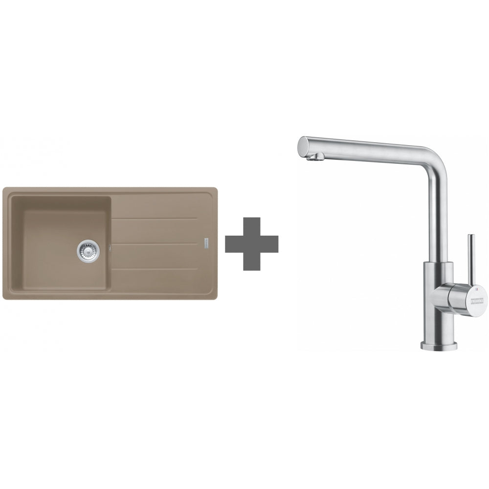 PACK Franke Basis Fragranit BFG611-XL + Mitigeur