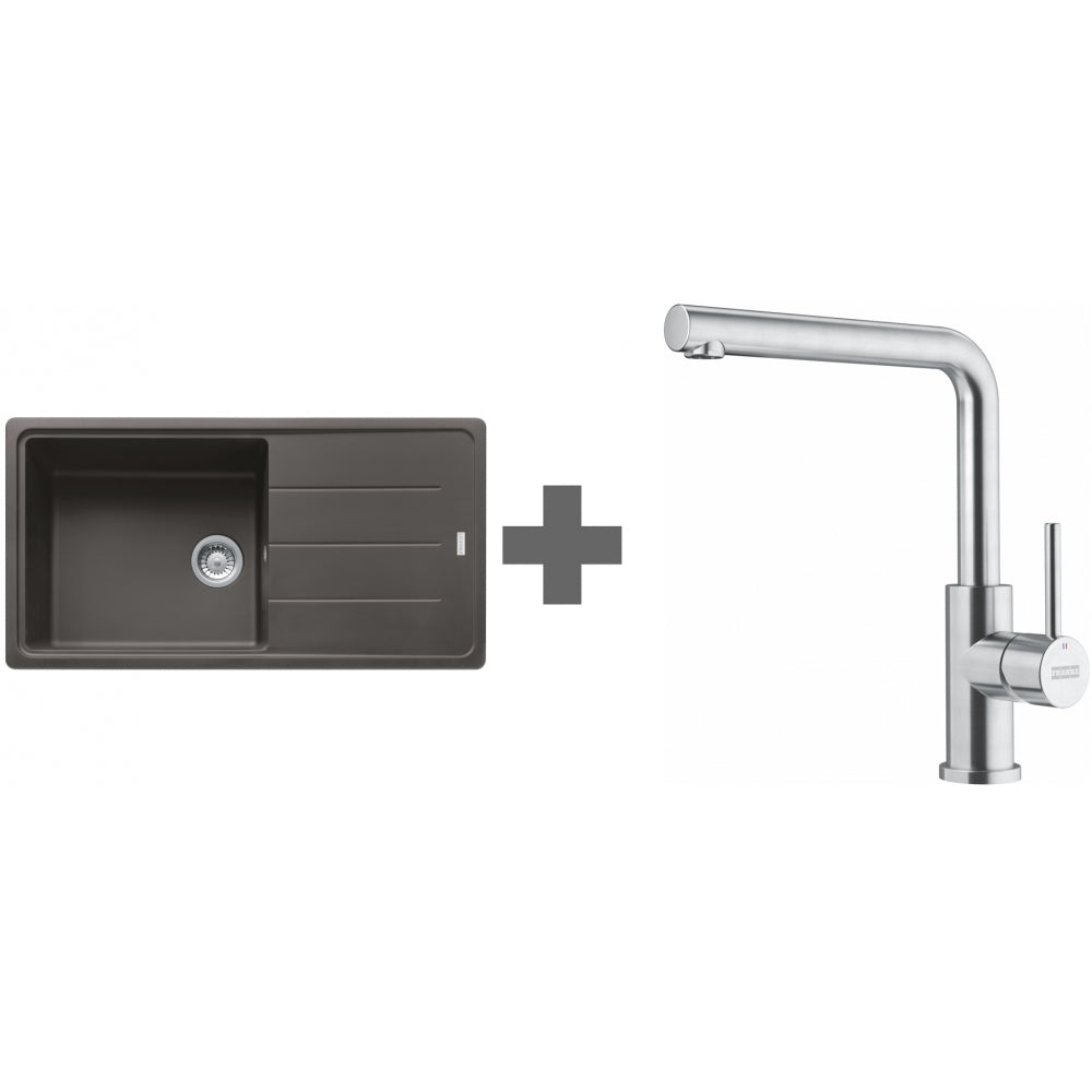 PACK Franke Basis Fragranit BFG611-XL + Mitigeur