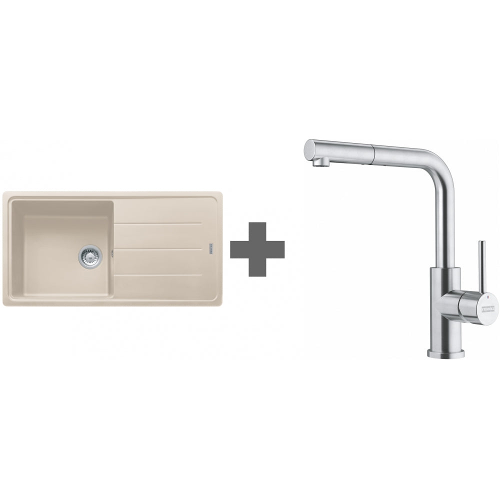 PACK Franke Basis Fragranit BFG611-XL + Mitigeur