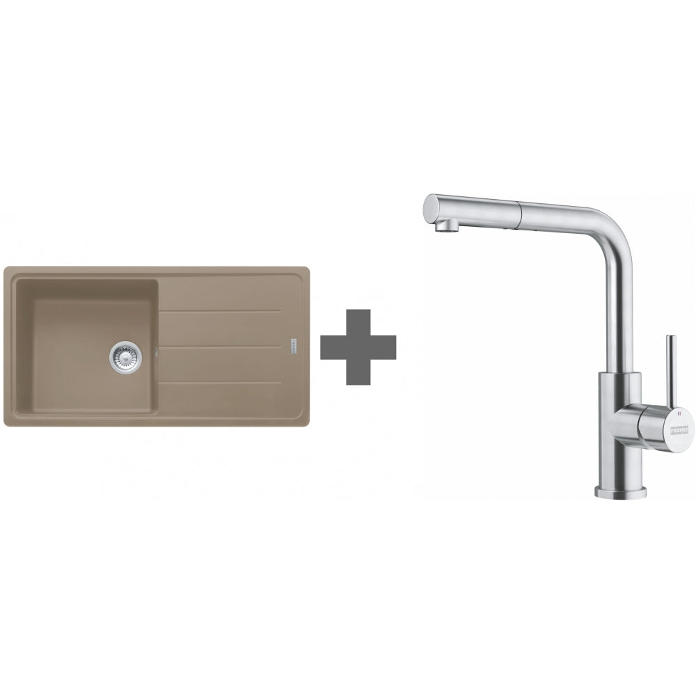 PACK Franke Basis Fragranit BFG611-XL + Mitigeur