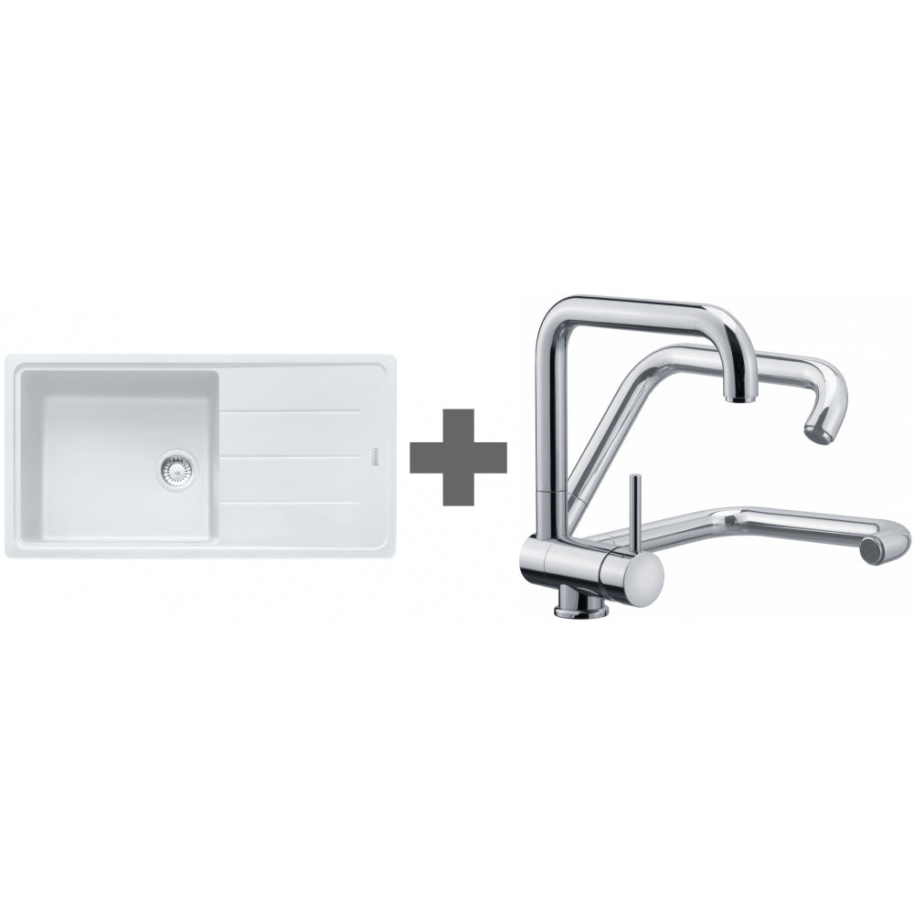 PACK Franke Basis Fragranit BFG611-XL + Mitigeur