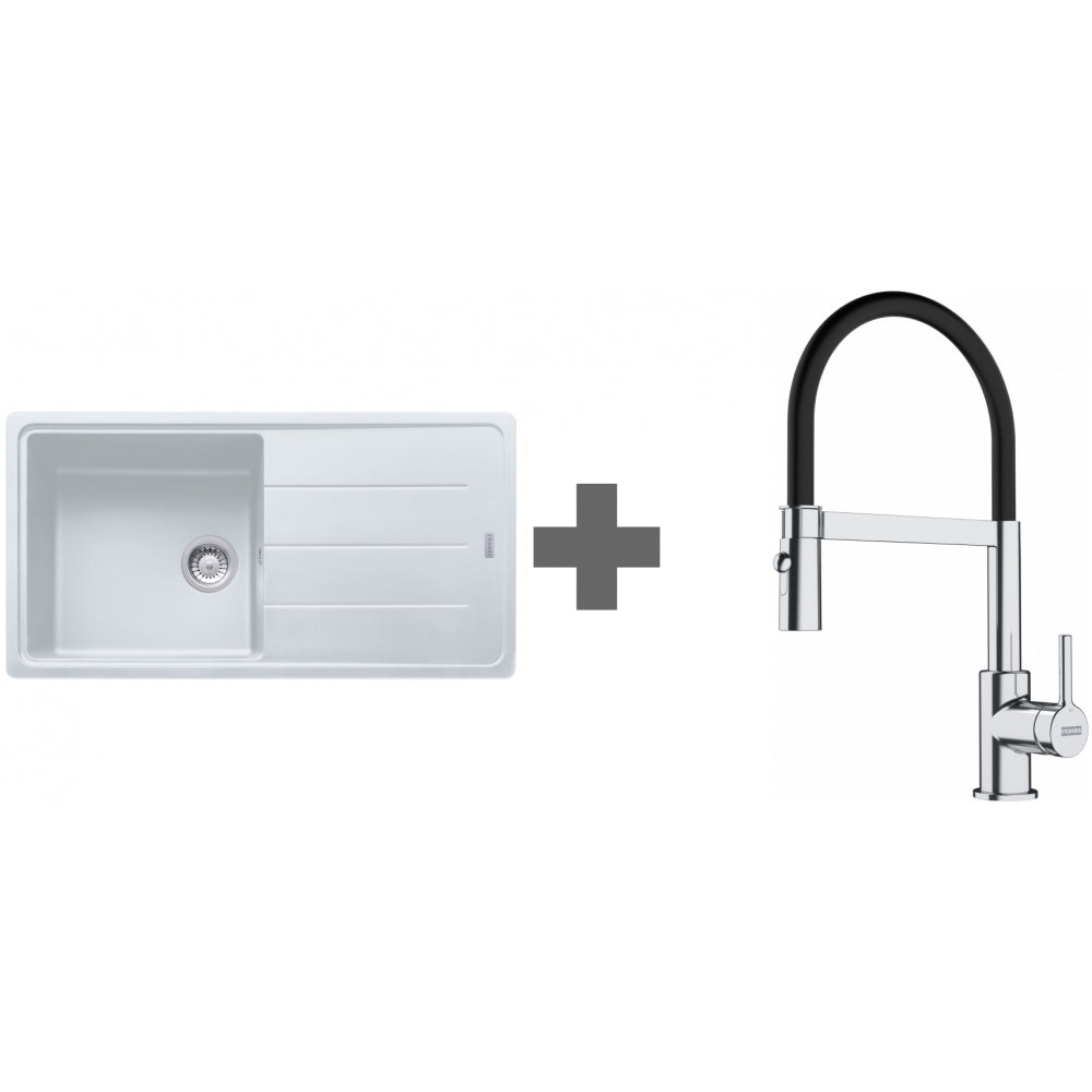 PACK Franke Basis Fragranit BFG611-XL + Mitigeur