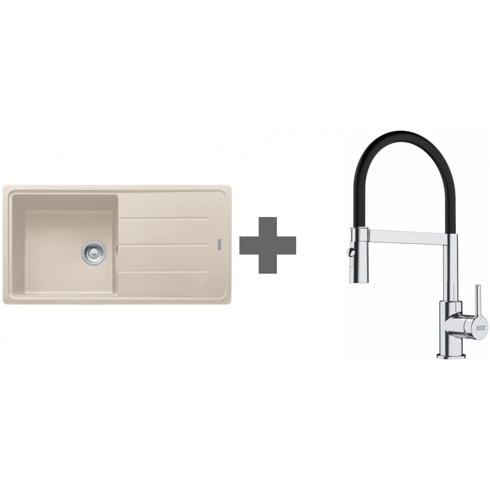 PACK Franke Basis Fragranit BFG611-XL + Mitigeur