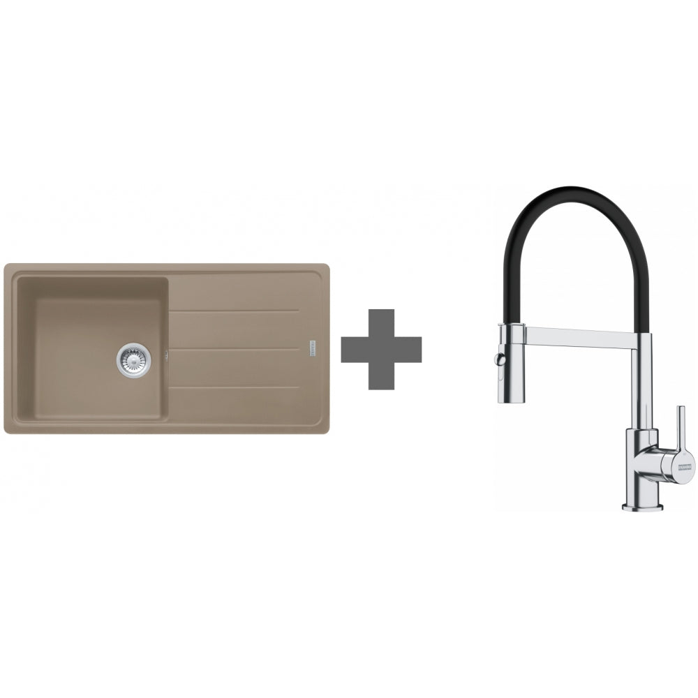 PACK Franke Basis Fragranit BFG611-XL + Mitigeur