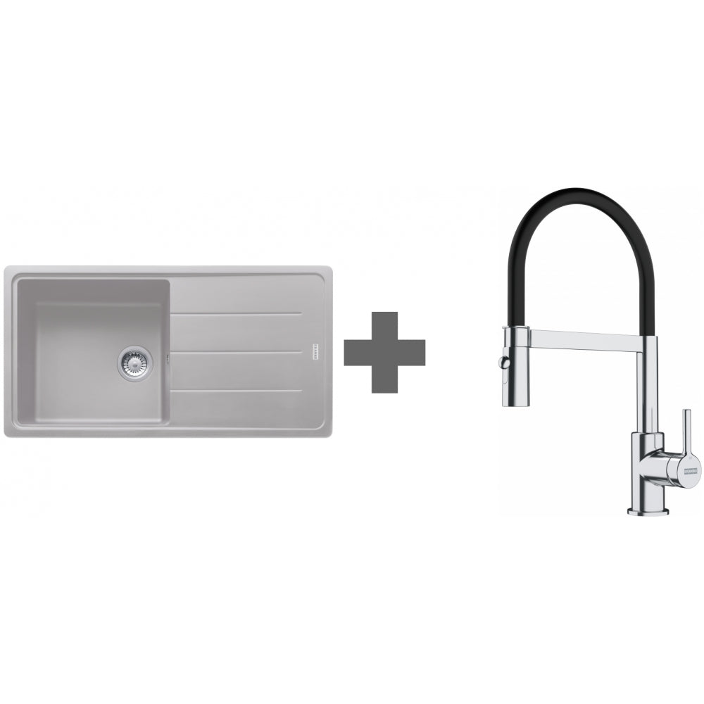 PACK Franke Basis Fragranit BFG611-XL + Mitigeur