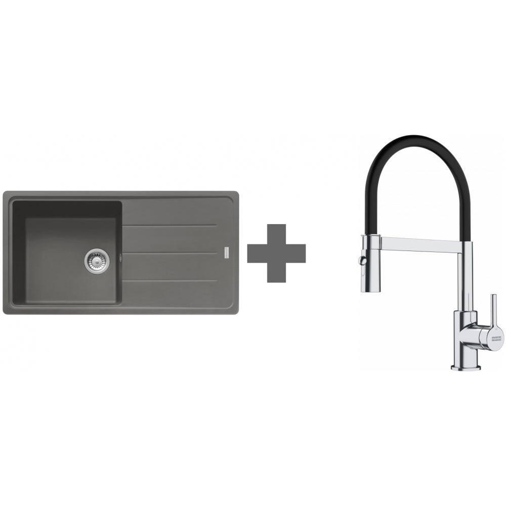 PACK Franke Basis Fragranit BFG611-XL + Mitigeur