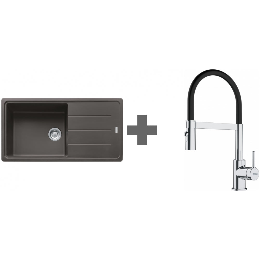 PACK Franke Basis Fragranit BFG611-XL + Mitigeur