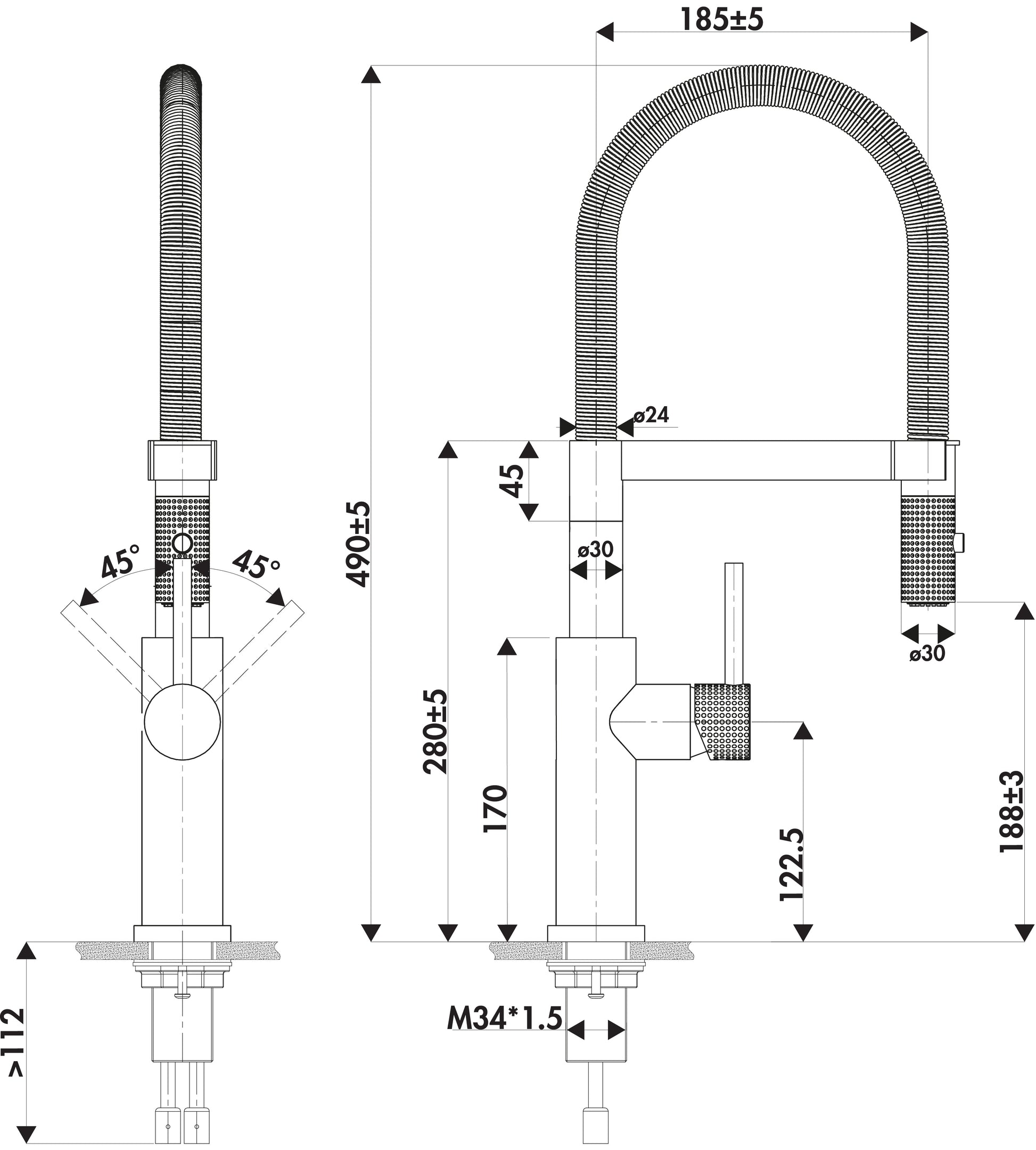 Luisina RC317DO 097 Inox Doré Clair