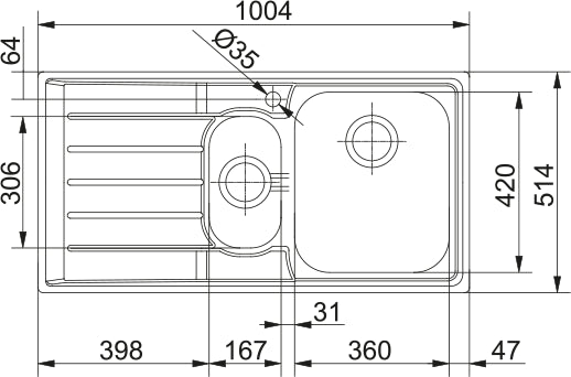 Franke Neptune NEX251