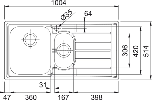 Franke Neptune NEX251