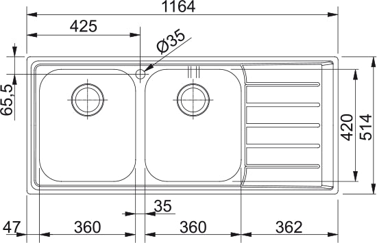 Franke Neptune NEX221