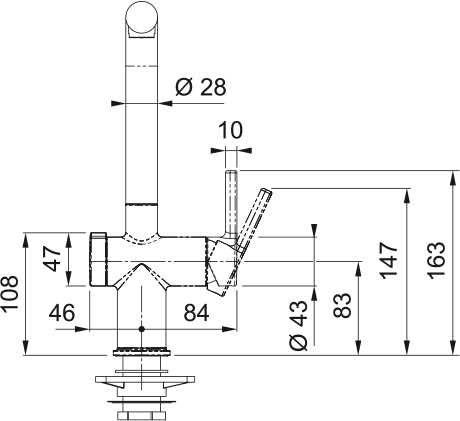 Franke Active Twist Douchette Noir Mat
