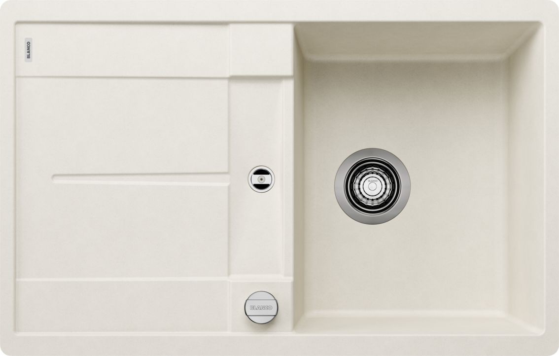 Blanco Metra 45S-F Silgranit – coloris Blanc Soft