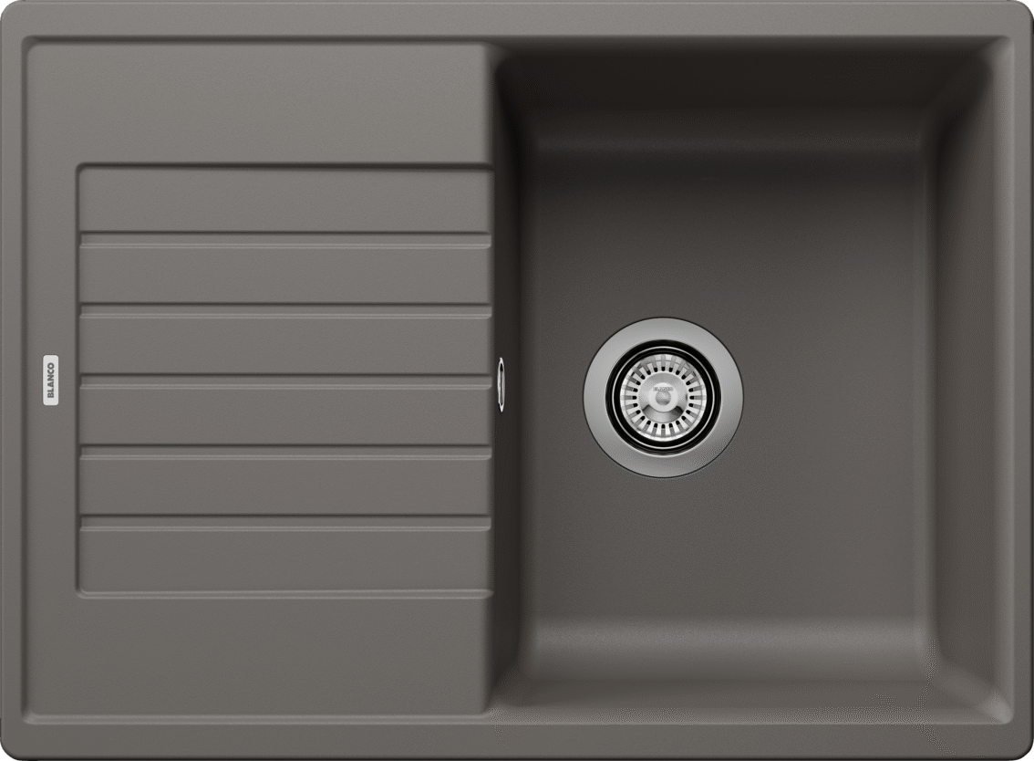 Blanco Zia 45S Compact Silgranit – coloris Gris Volcan