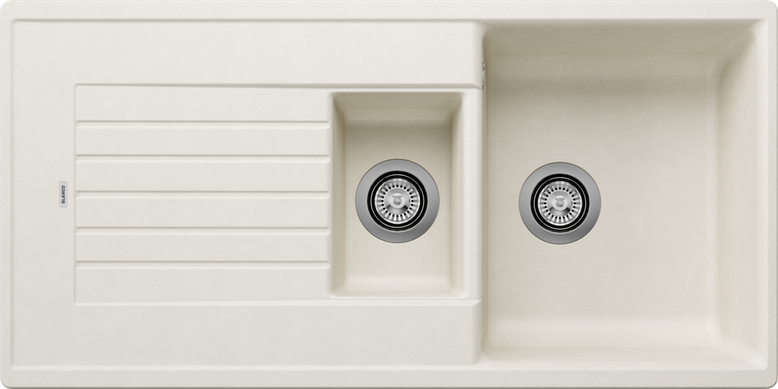 Blanco Zia 6S Silgranit – coloris Blanc Soft