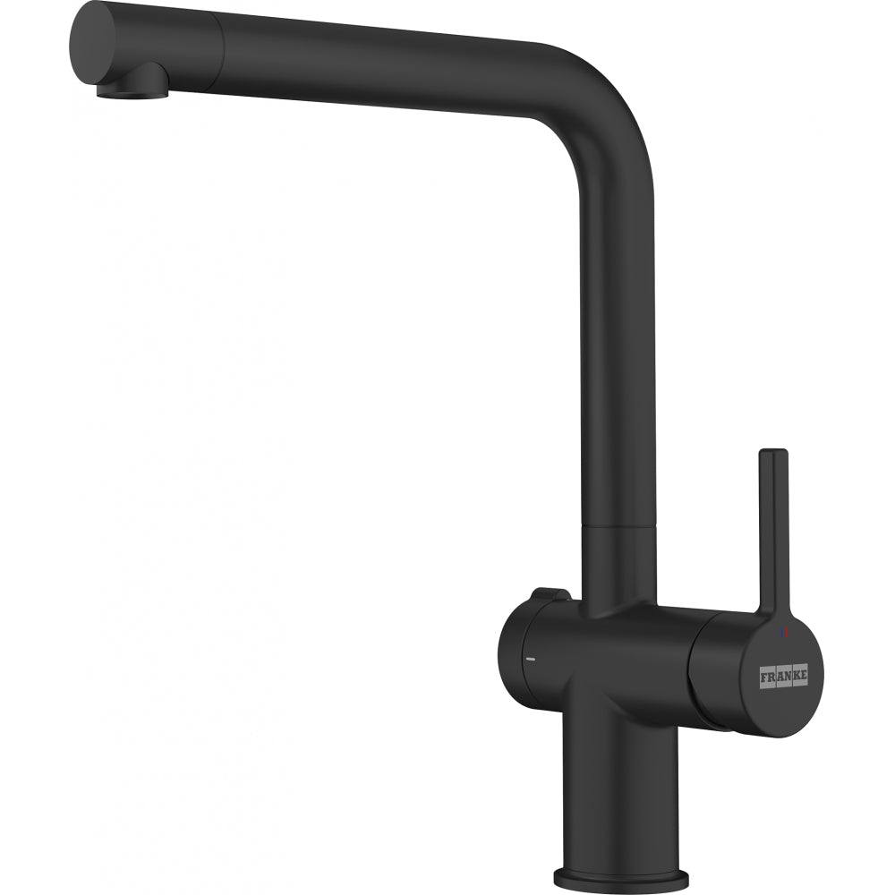 Franke Active Twist à bec Noir Mat