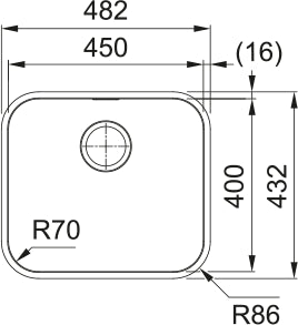 Franke Smart SRX110-45