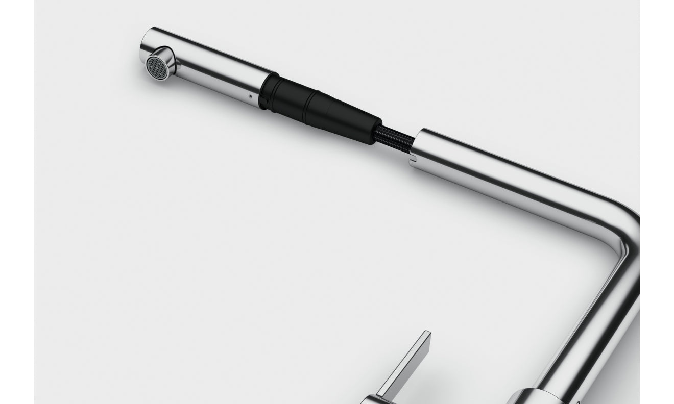 Franke Maris Slim L Chrome à douchette