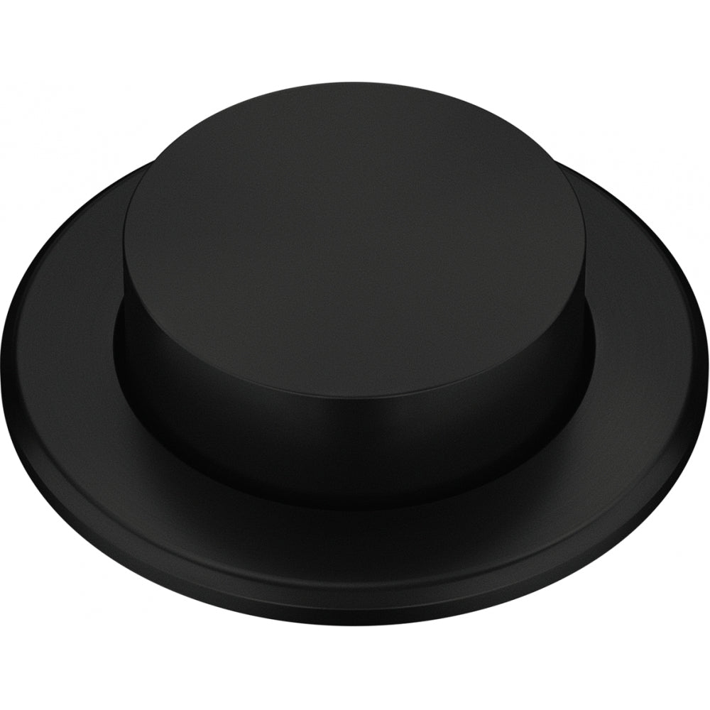 Bouton push Franke Noir Mat