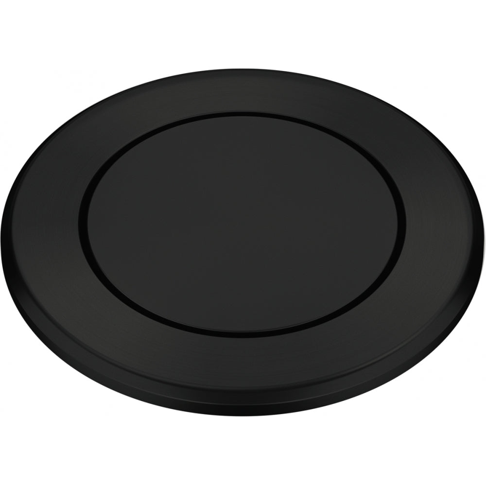 Bouton push Franke Noir Mat