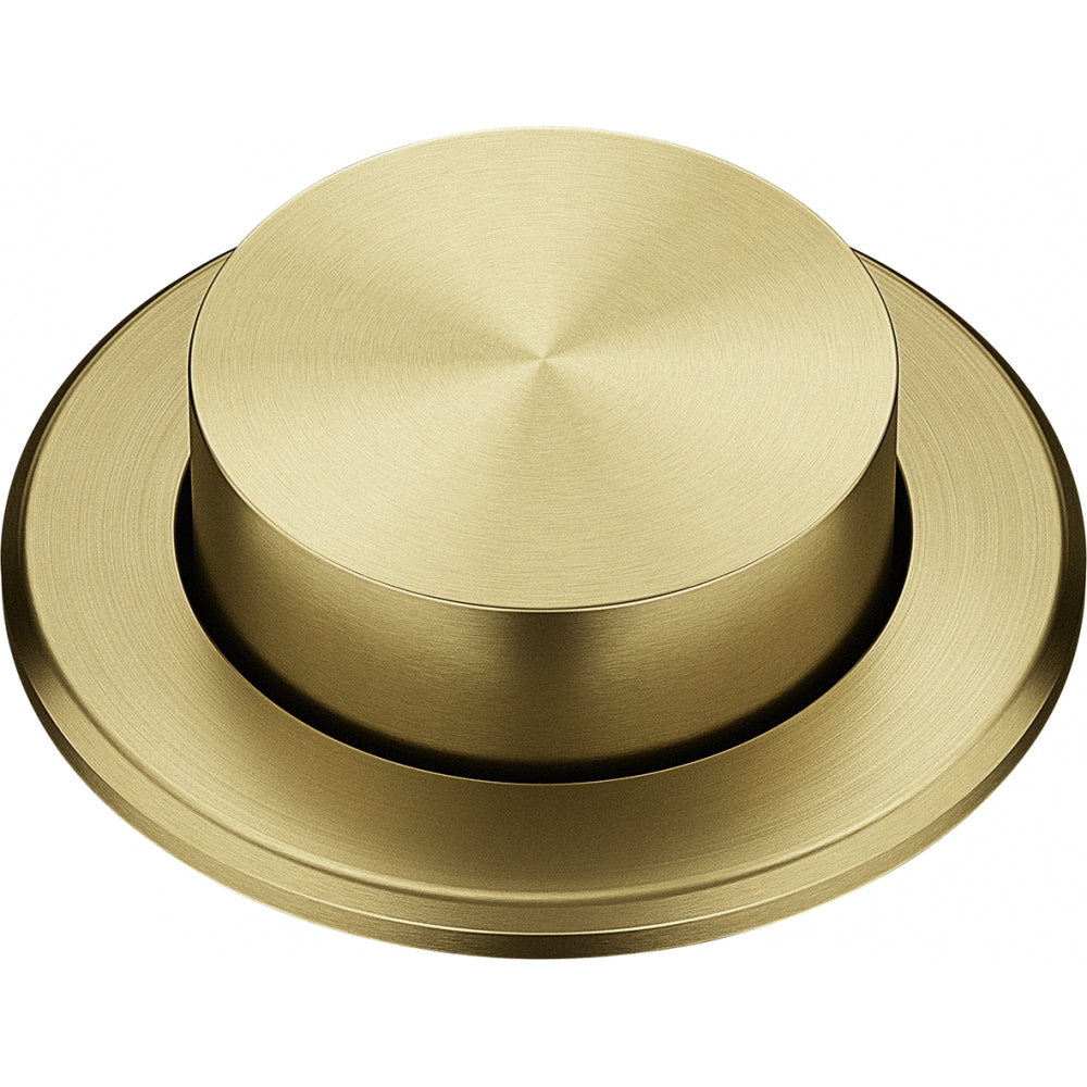 Bouton push Franke Reflet d'Or PVD