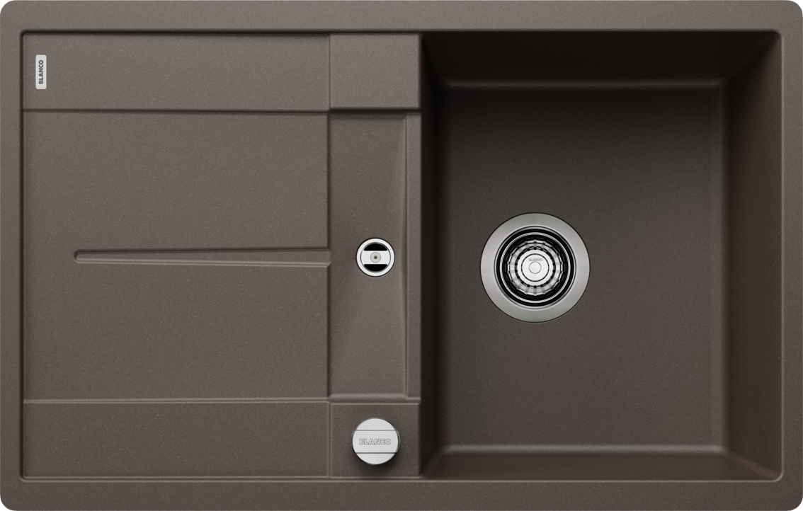 Blanco Metra 45S-F Silgranit – coloris Café