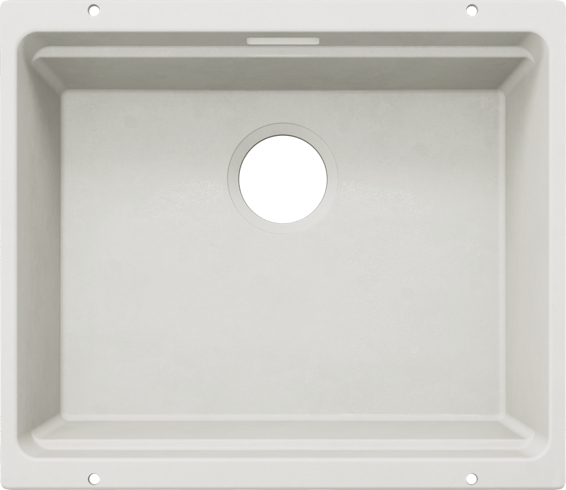 Blanco Etagon 500-U Silgranit sans vidage – coloris Blanc Soft