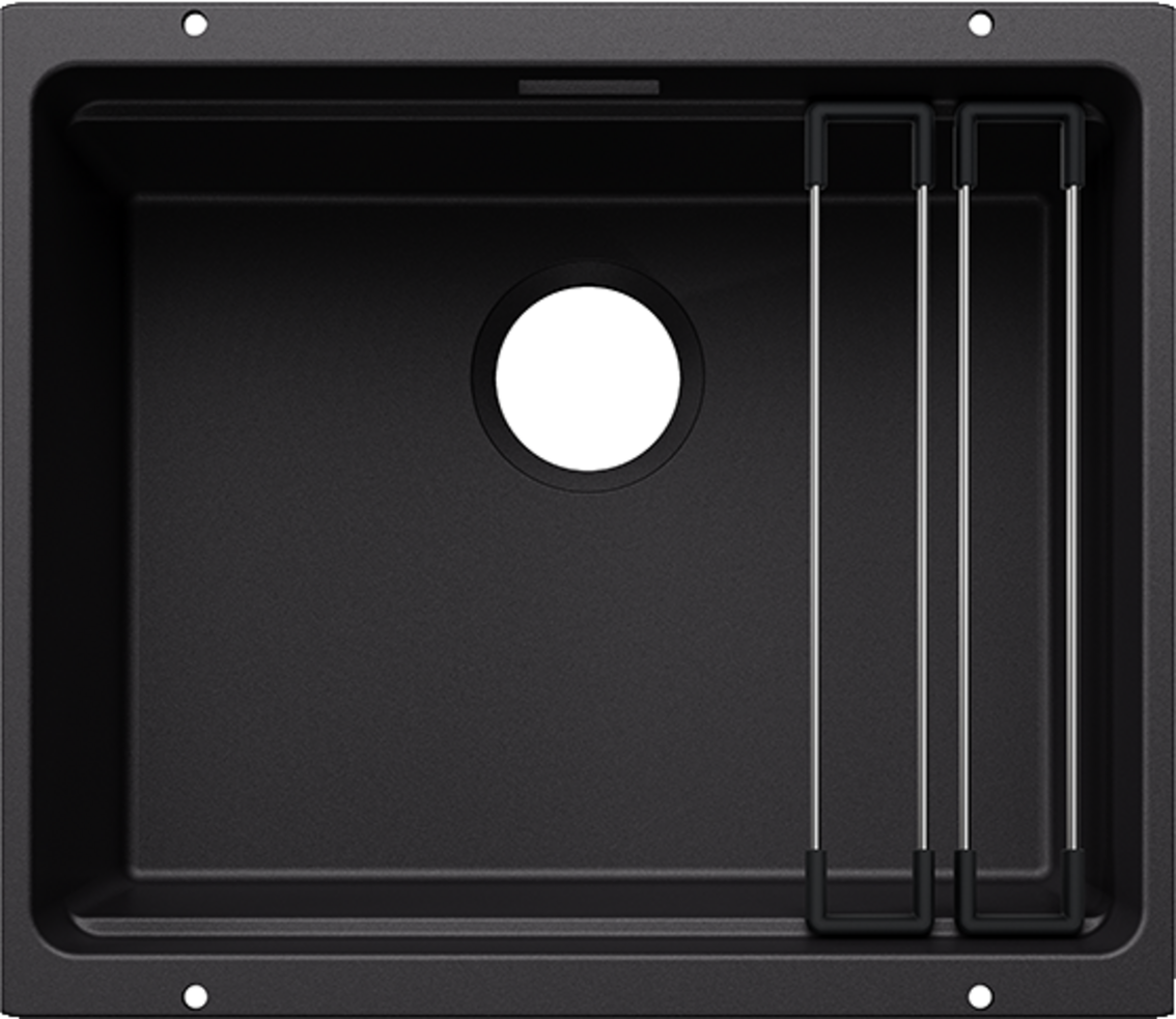 Blanco Etagon 500-U Silgranit sans vidage – coloris Noir