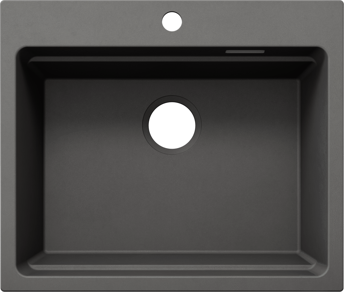 Blanco Etagon 6 Silgranit sans vidage – coloris Gris Volcan