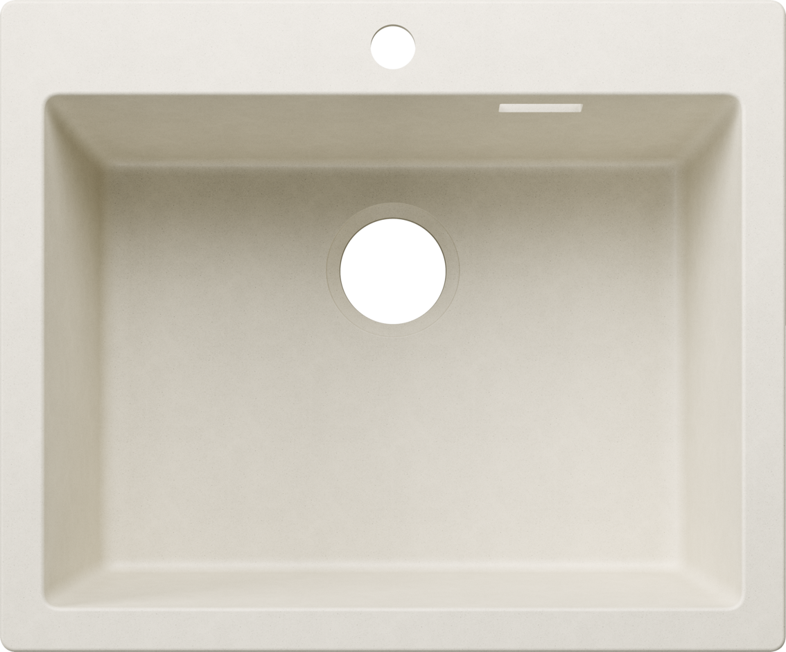Blanco Pleon 6 Silgranit sans vidage – coloris Blanc Soft