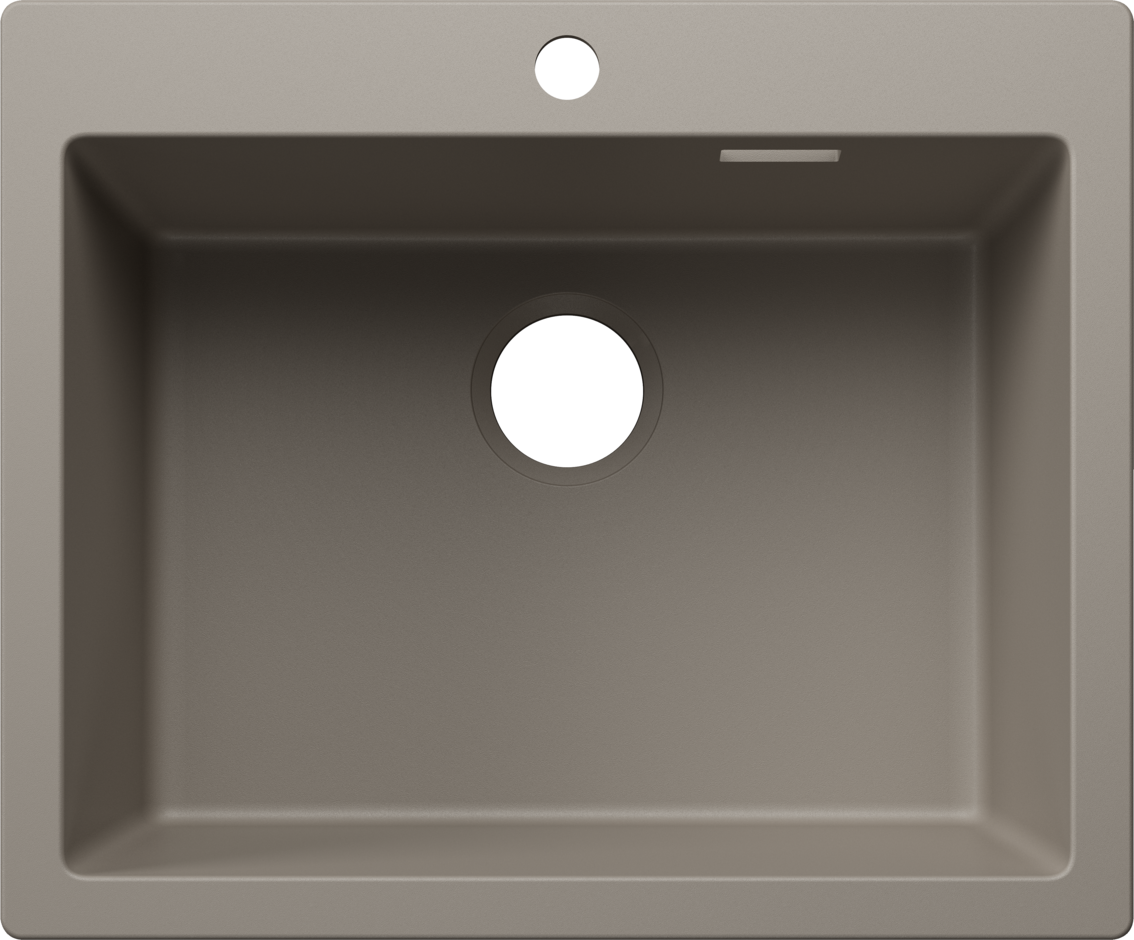 Blanco Pleon 6 Silgranit sans vidage – coloris Tartufo