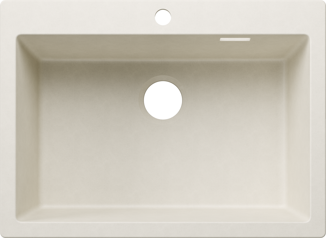 Blanco Pleon 8 Silgranit sans vidage – coloris Blanc Soft
