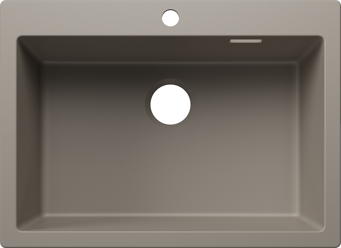 Blanco Pleon 8 Silgranit sans vidage – coloris Tartufo