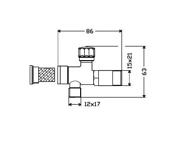 Franke Robinet d'arrêt