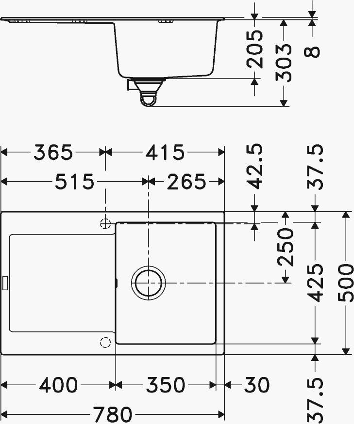 Franke Maris Fragranit+ MRG611-78