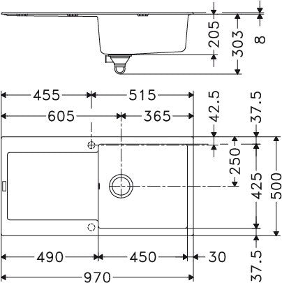 Franke Maris Fragranit+ MRG611-97