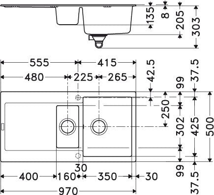 Franke Maris Fragranit+ MRG651